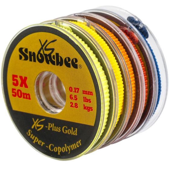 Snowbee XS-Plus Gold Super-Copolymer Line Clear 50m - 6.5lbs