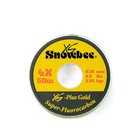 Snowbee XS-Plus Gold Super-Fluorocarbon Line Clear 50m