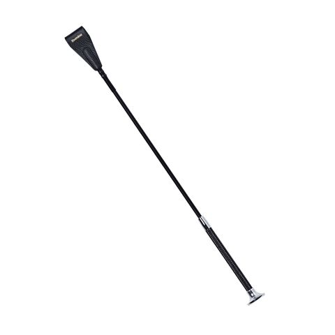 Snowbee crocodile embossed leather whip, 65cm 