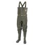 Snowbee_Men_Granite_Pvc_Chest_With_Cleated_Sole_Wader_-_Olive_Green,_Size_11