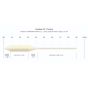 Snowbee XS Floating Fly Line - Ivory