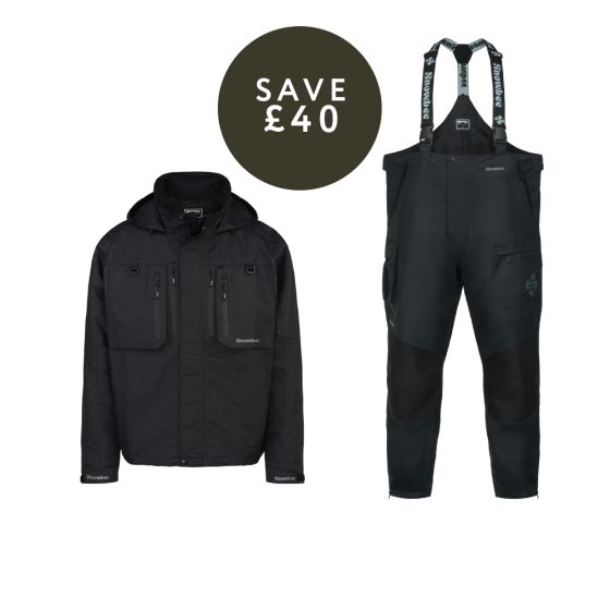 Snowbee Classic Fishing Jacket & Over Trousers Bundle