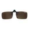 Snowbee Clip-On/Flip-Up Sunglasses - Amber - L