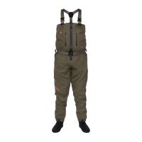 Snowbee STX2 Zip Front Breathable Stockingfoot Waders