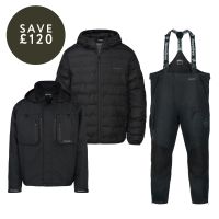 Snowbee Classic Jacket, Over Trousers & Graphene Thermal Jacket Bundle