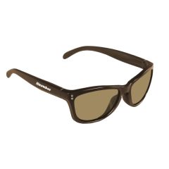 Snowbee Classic Retro Full Frame Sunglasses - Brown / Amber