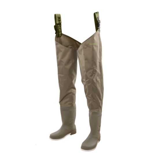 Snowbee 210D Nylon Wadermaster Thigh Waders - Combi Felt Sole