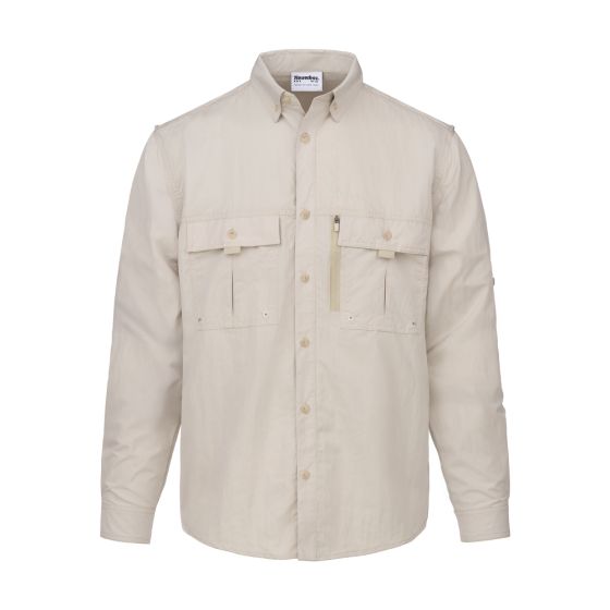 Snowbee Prestige Technical Fishing Shirt - Taupe
