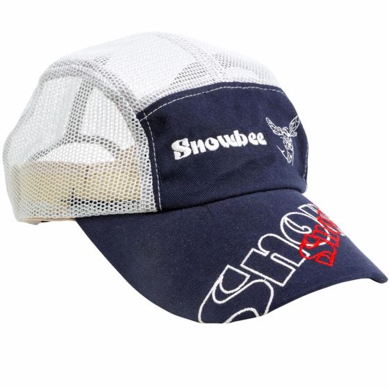 Snowbee 5 Panel Mesh Cap - Stinger Navy