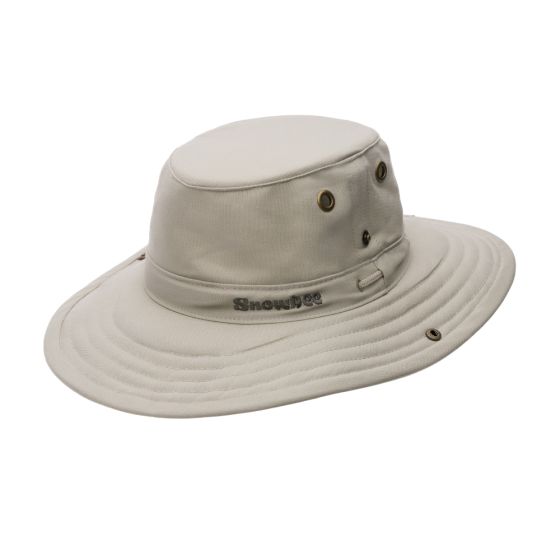 Snowbee Classic Wide Brim Hat - Stone