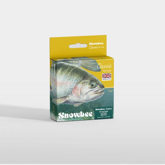 Snowbee Classic Fast-Sink Fly Line - Dark Green