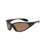 Snowbee Classic Sports Sunglasses - Black/Amber 