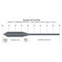 Snowbee XS Sub-Surface Fast Sink Fly Lines - Charcoal