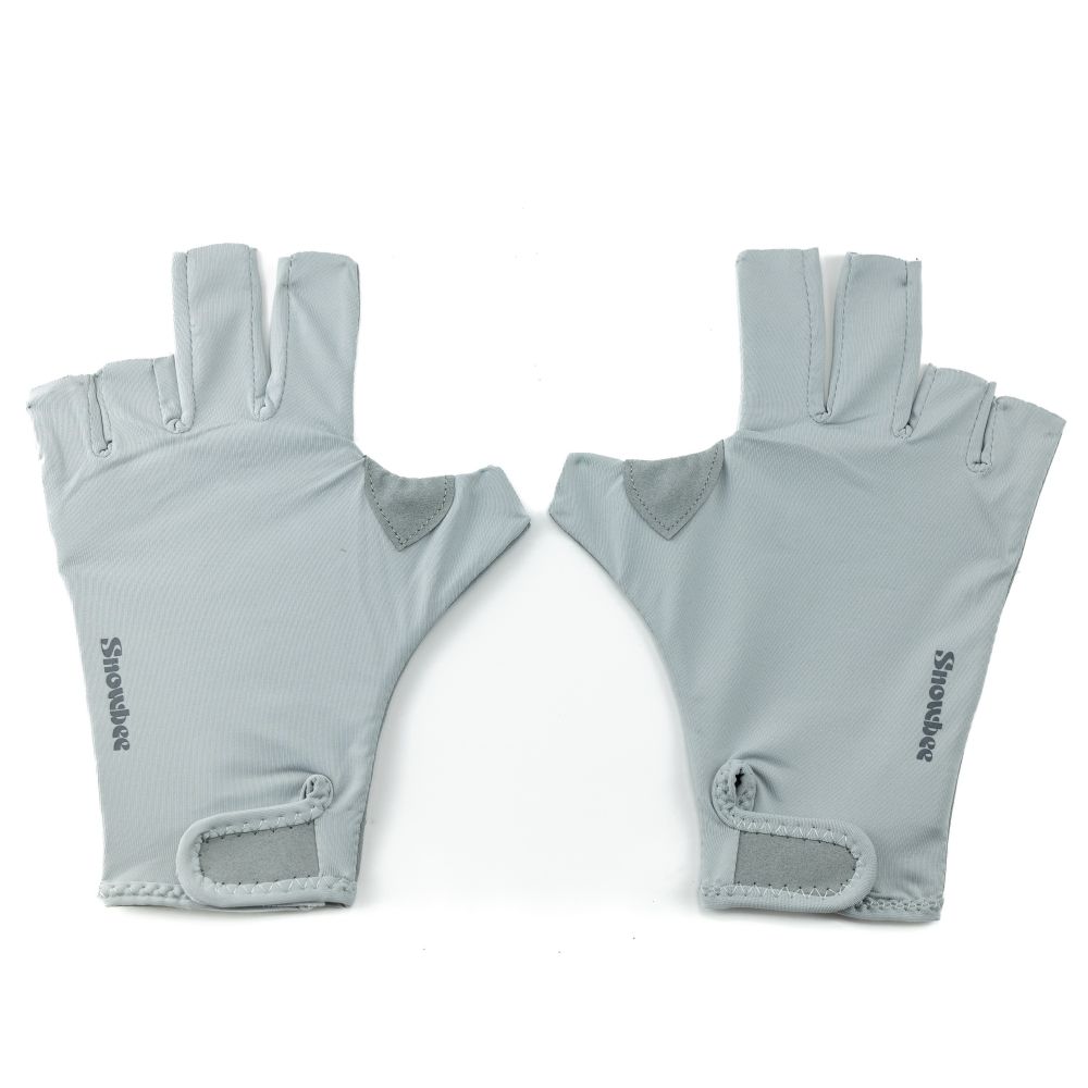 Snowbee All-Seasons Fishing Gloves - Light Grey