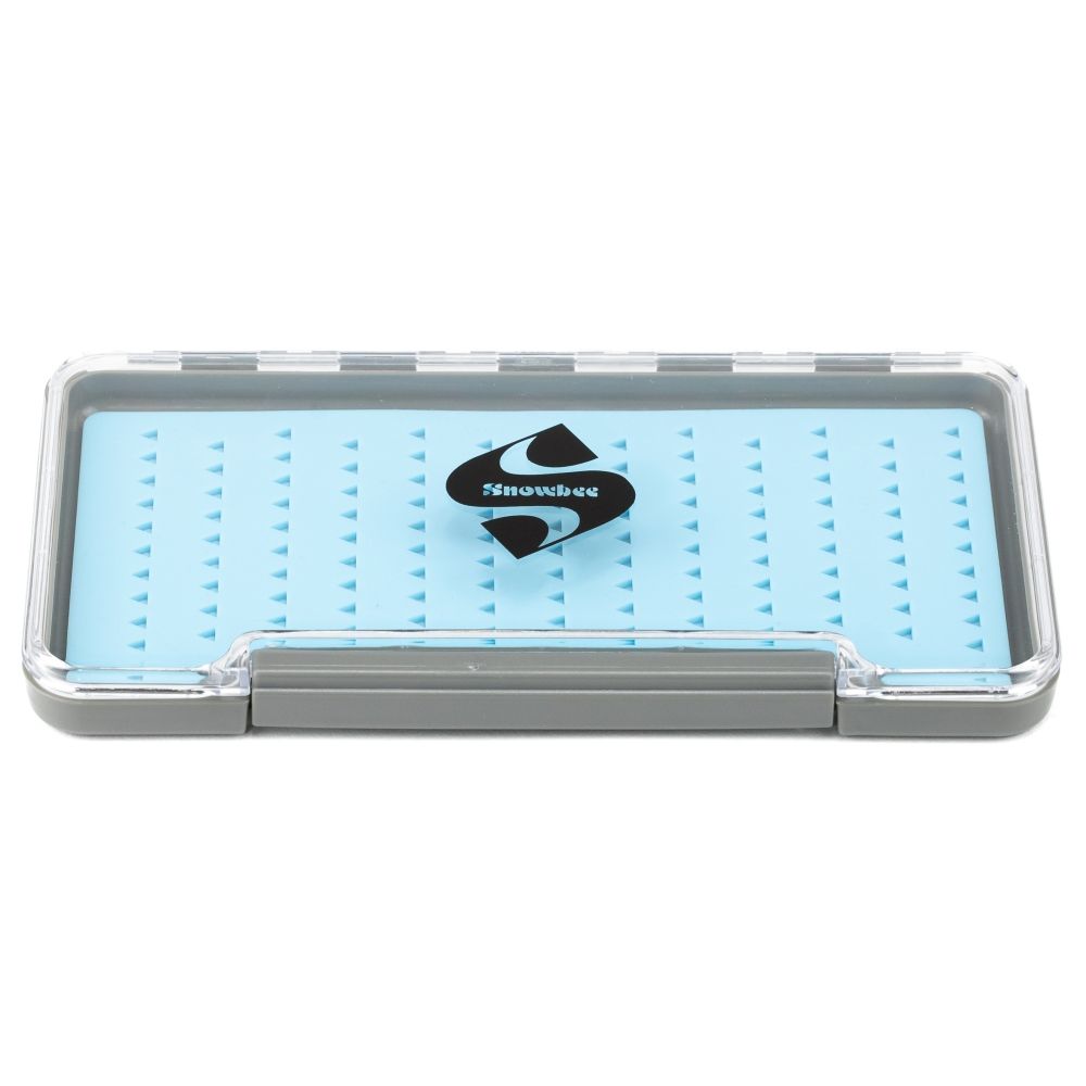 Snowbee Slimline Silicone Foam Fly Box - L