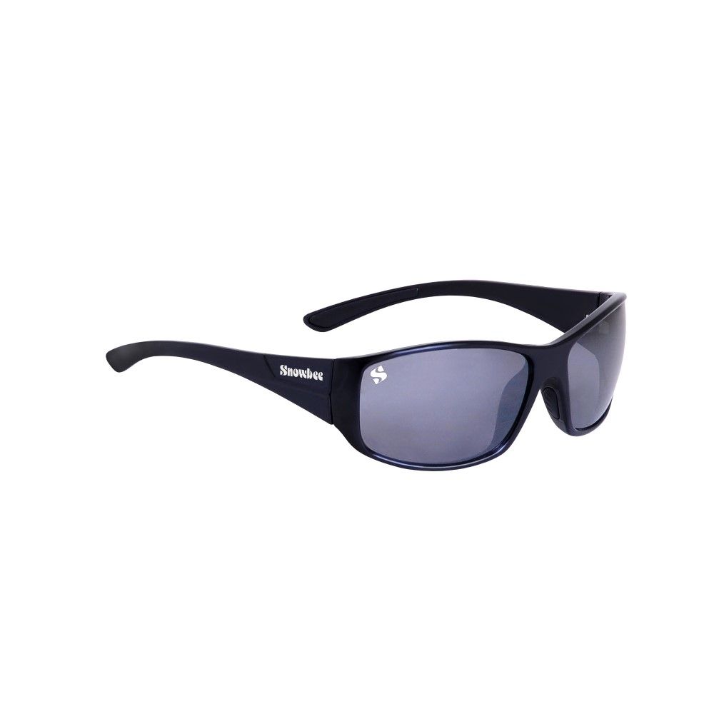 Snowbee Spectre Wrap Full Frame Polarising Sunglasses - Black/Grey/Smoke