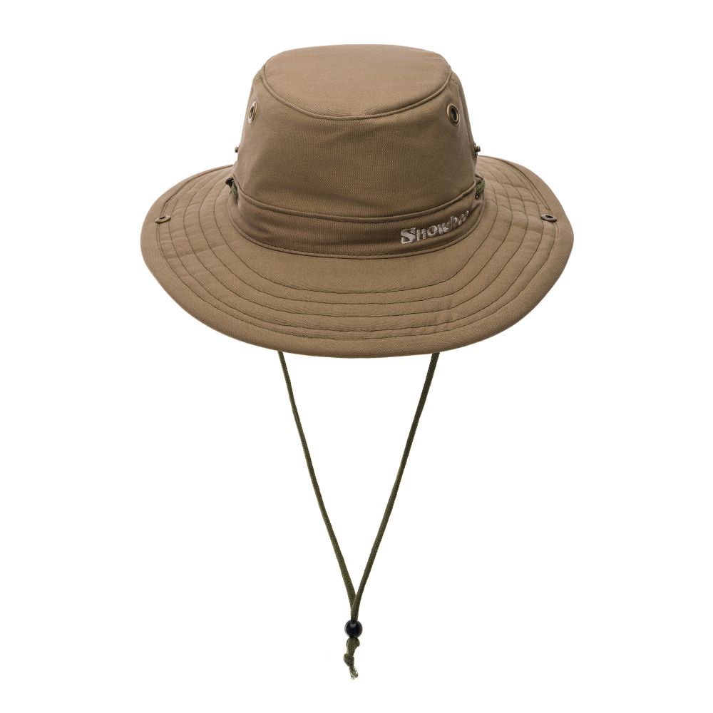 Snowbee Classic Wide Brim Hat - Khaki