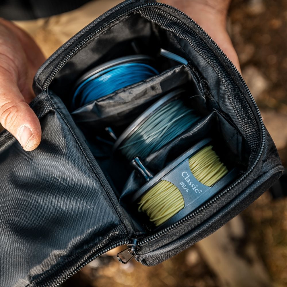 Snowbee Classic 2 Cassette Fly Reel with Loaded Fly Lines - #6