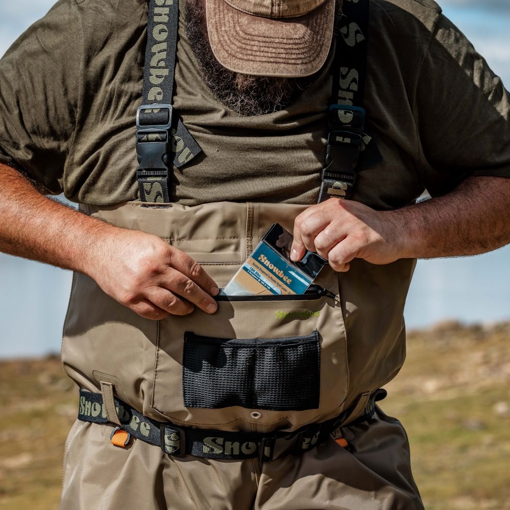 Snowbee 210D Nylon Wadermaster Chest Waders - Cleated Sole