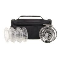 Snowbee Spectre #5/6 Cassette Fly Reel Kit - Silver