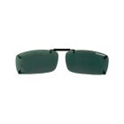 Snowbee Clip-On/Flip-Up Sunglasses  Smoke/Green - S