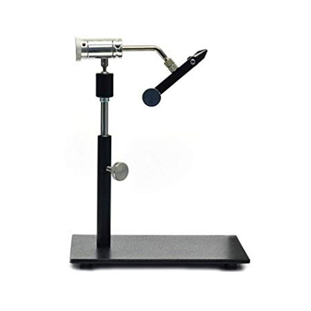 Snowbee Fly-Mate Fly-tying Pedestal Vice - Ball - Silver/ Black