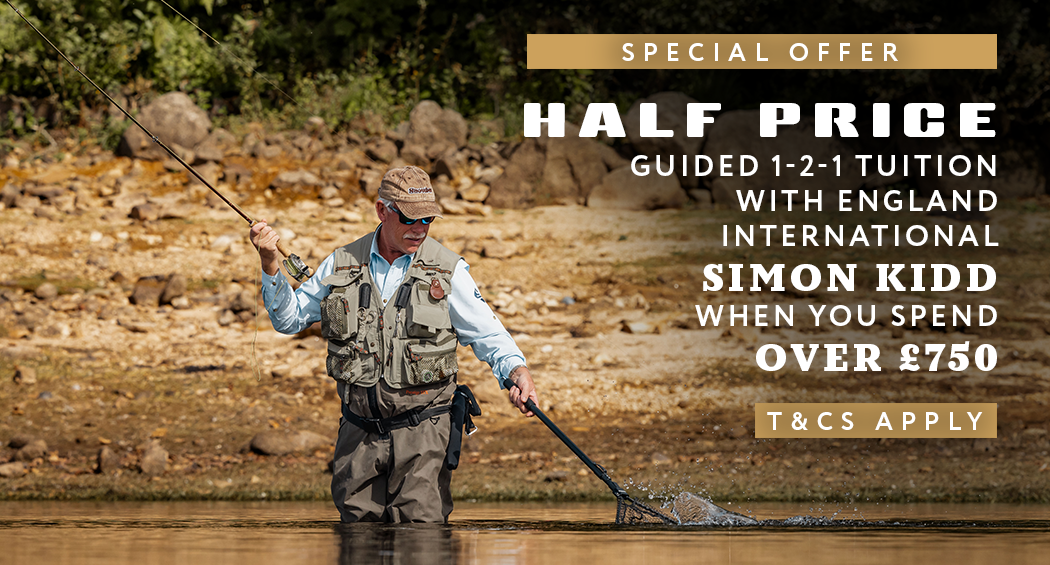 Special Offer, Half price guided one to one tuition with Simon Kidd when you spend over £750. Terms apply