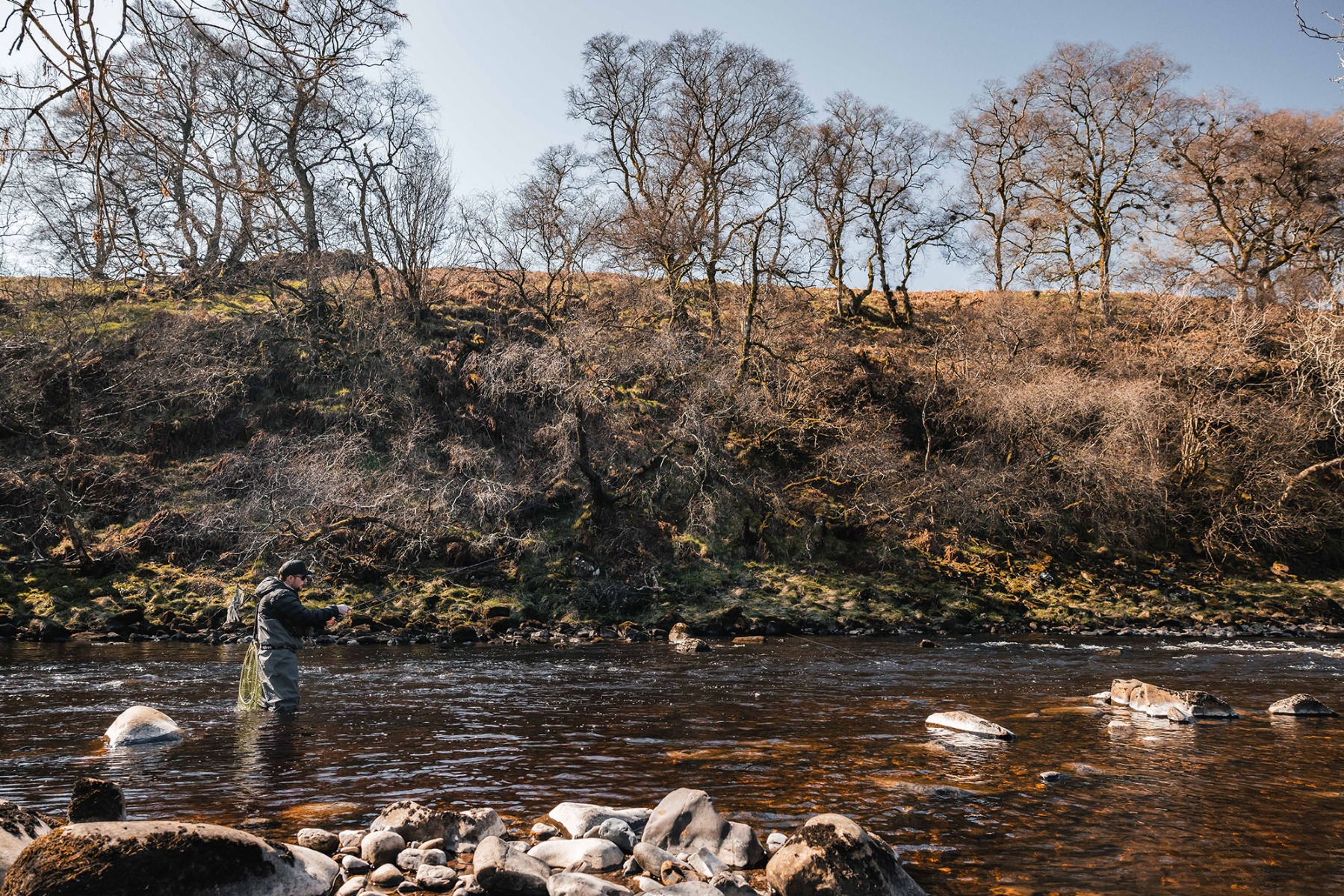 James Atkinson on the River Tees